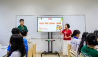 MEETING OF LEGAL ENGLISH CLUB WITH THE THEME “RIDE ON THE LEGAL LANE”